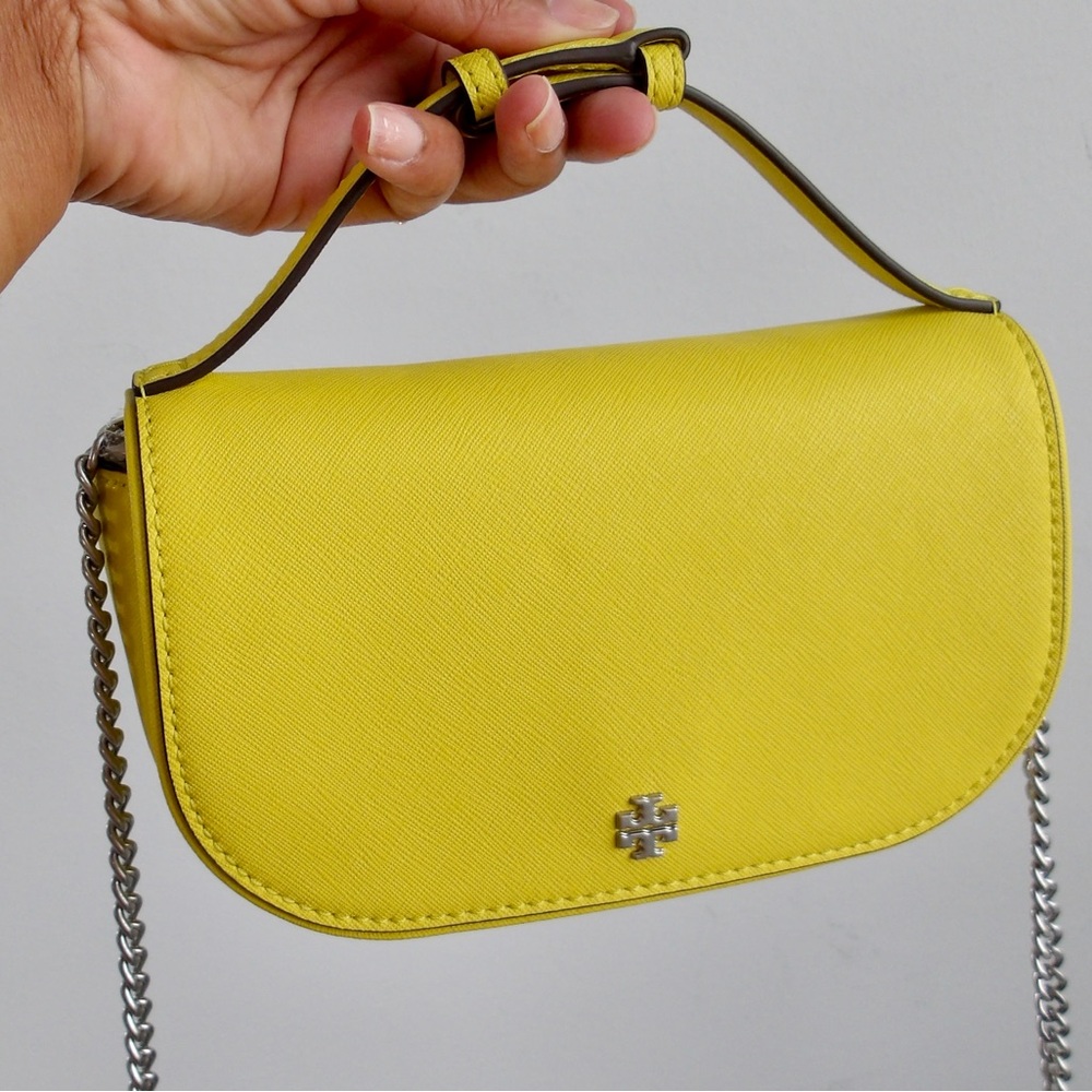 Tory Burch Sunny Yellow Crossbody Bag